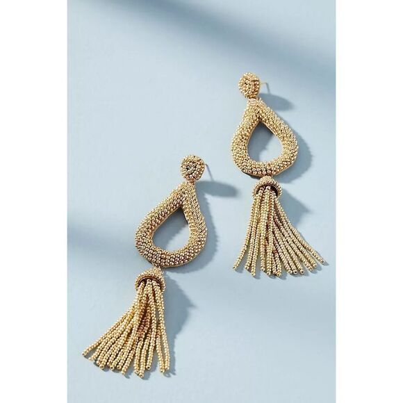 Free People Jasmine Tassel Drop Earrings - Picture 1 of 5